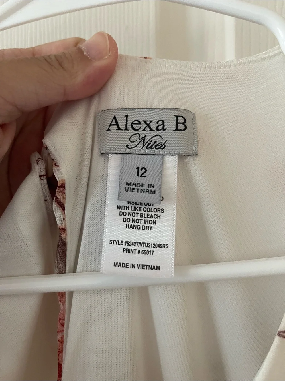 ALEXA B Floral Sleeveless Midi Dress in Cream and Dusty Rose - Picture 4 of 5